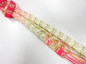 未使用品　正絹　手組帯締め